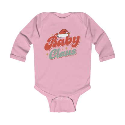 Baby Claus Family Christmas Infant Long Sleeve Bodysuit