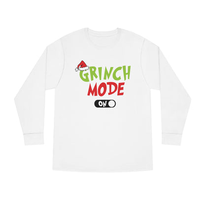 Grinch Mode On Christmas Long Sleeve T-Shirt