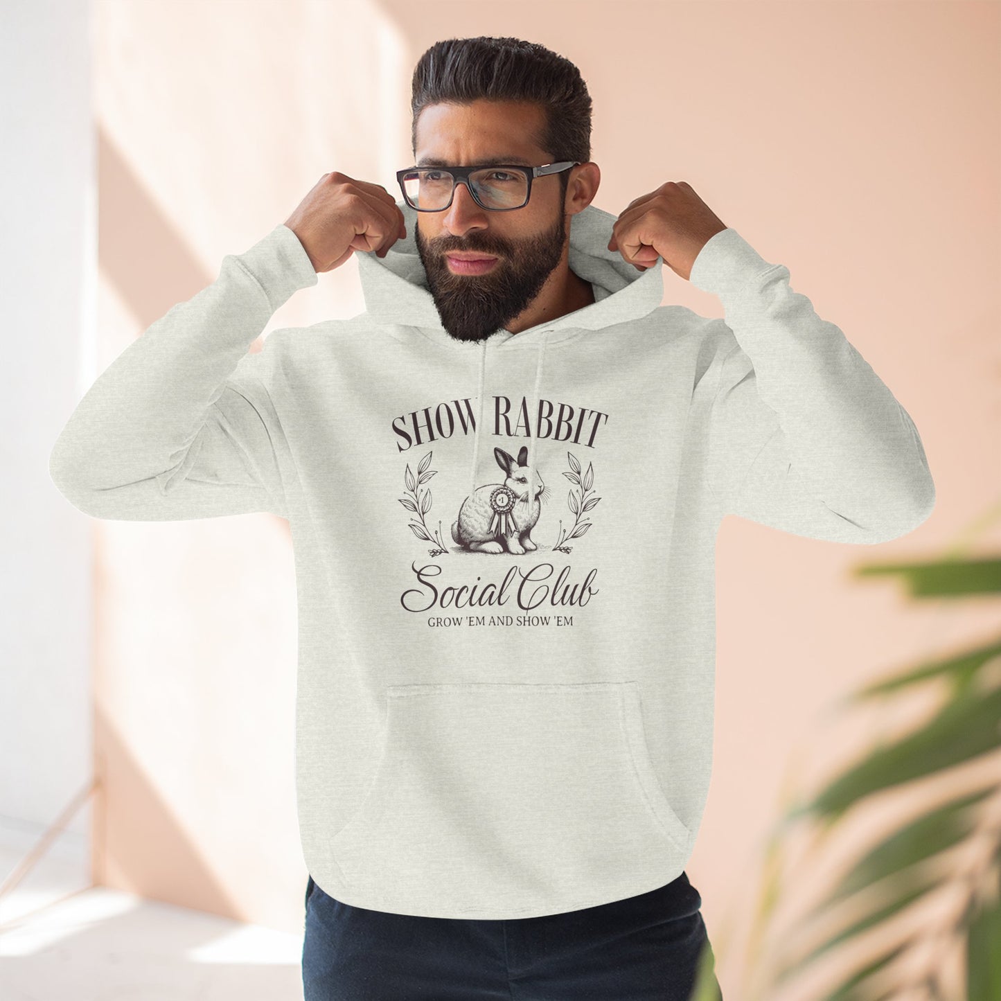 Show Rabbit Social Club Pullover Hoodie