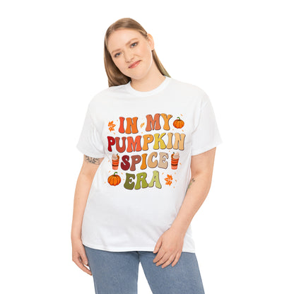 In My Pumpkin Spice Era Fall Halloween Short Sleeve Tee