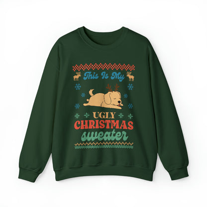 Golden Retriever This is My Ugly Christmas  Sweater Sweatshirt