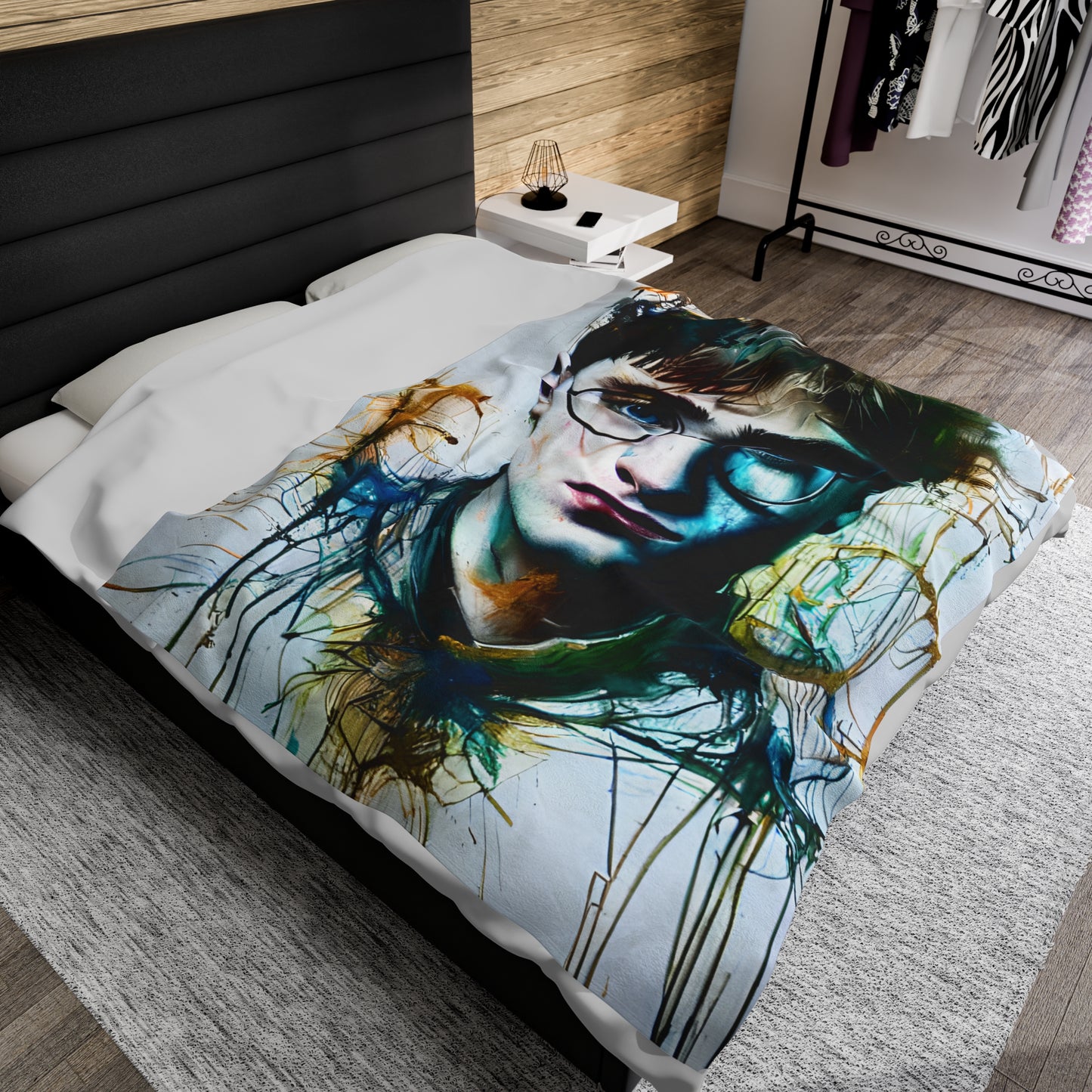 Harry Potter Abstract Blanket