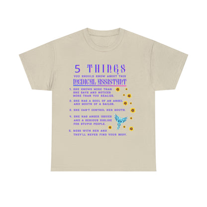 5 Things You Should Know MA Design 2 Short Sleeve Tee