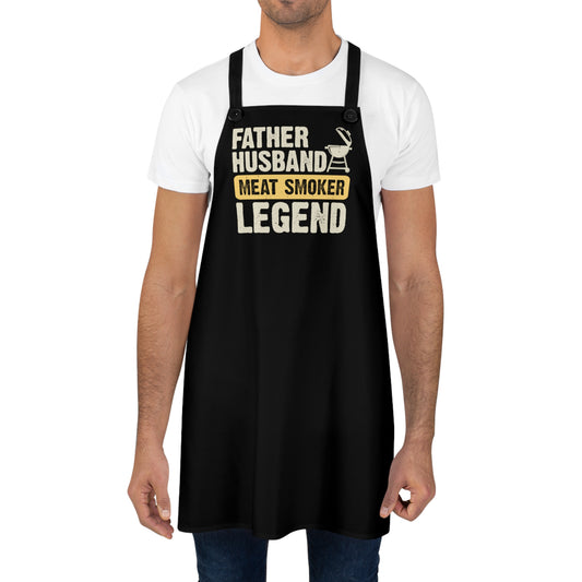 Father Husband Meat Smoker Legend Apron