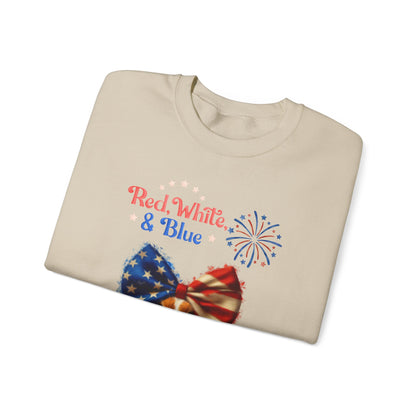 Red White And Blue Rabbit Sweatshirt