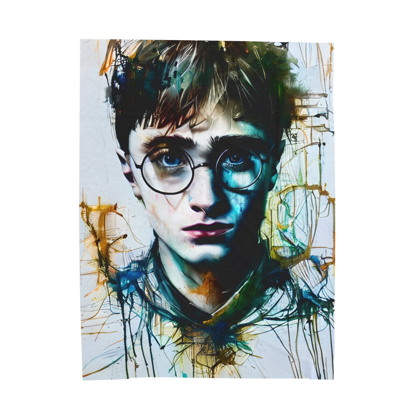 Harry Potter Abstract Blanket