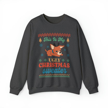 Chihuahua This is My Ugly Christmas Sweater Sweatshirt