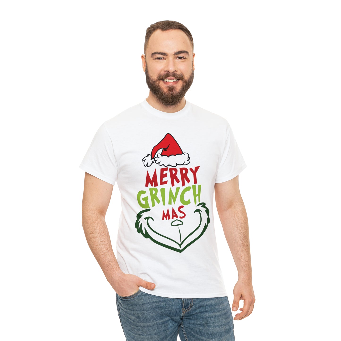 Merry Grinchmas Design 2 Christmas Short Sleeve Tee