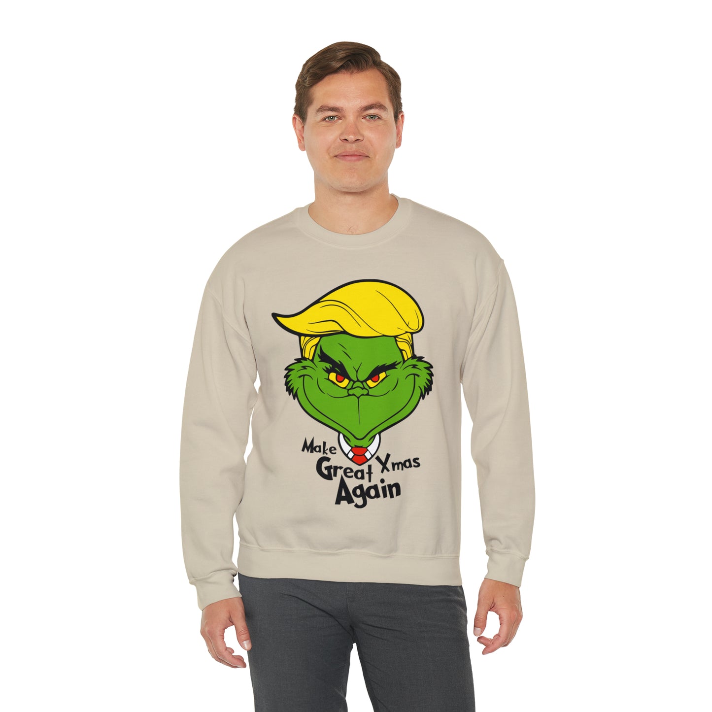 Make Xmas Great Again Grinch Christmas Sweatshirt