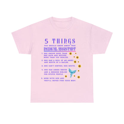 5 Things You Should Know MA Design 2 Short Sleeve Tee