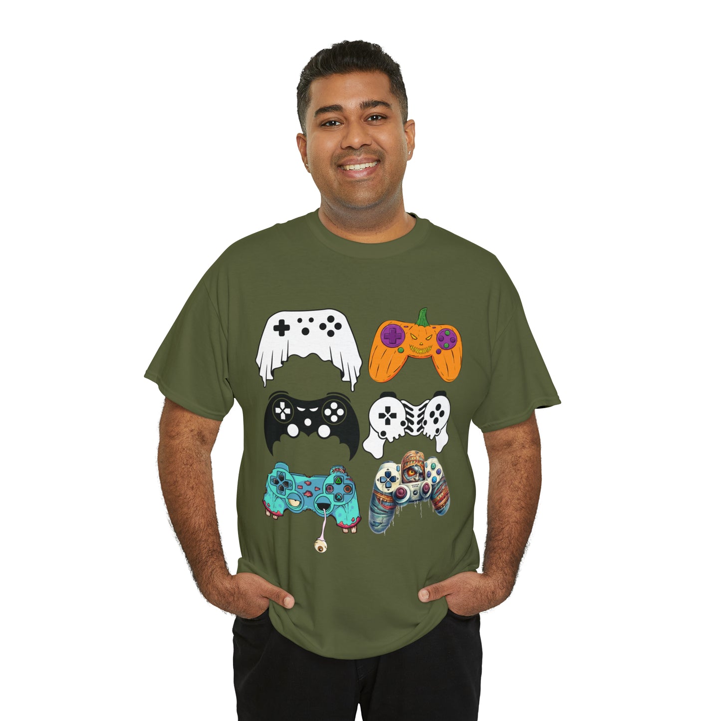 Game Controller Halloween Short Sleeve Tee