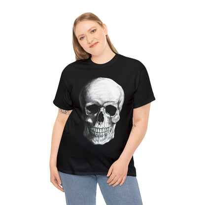 Large Skull Halloween Short Sleeve Tee