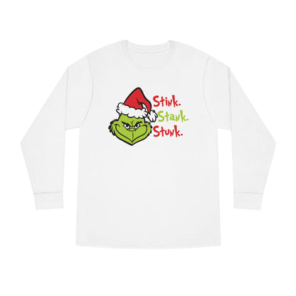 Grinch Stink Stank Stunk Christmas Long Sleeve T-Shirt