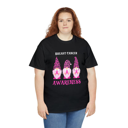 Breast Cancer Awareness Gnomes Short Sleeve Tee