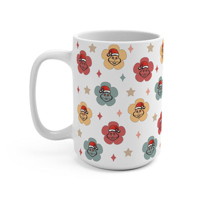 Grinch Pattern Mug 15oz