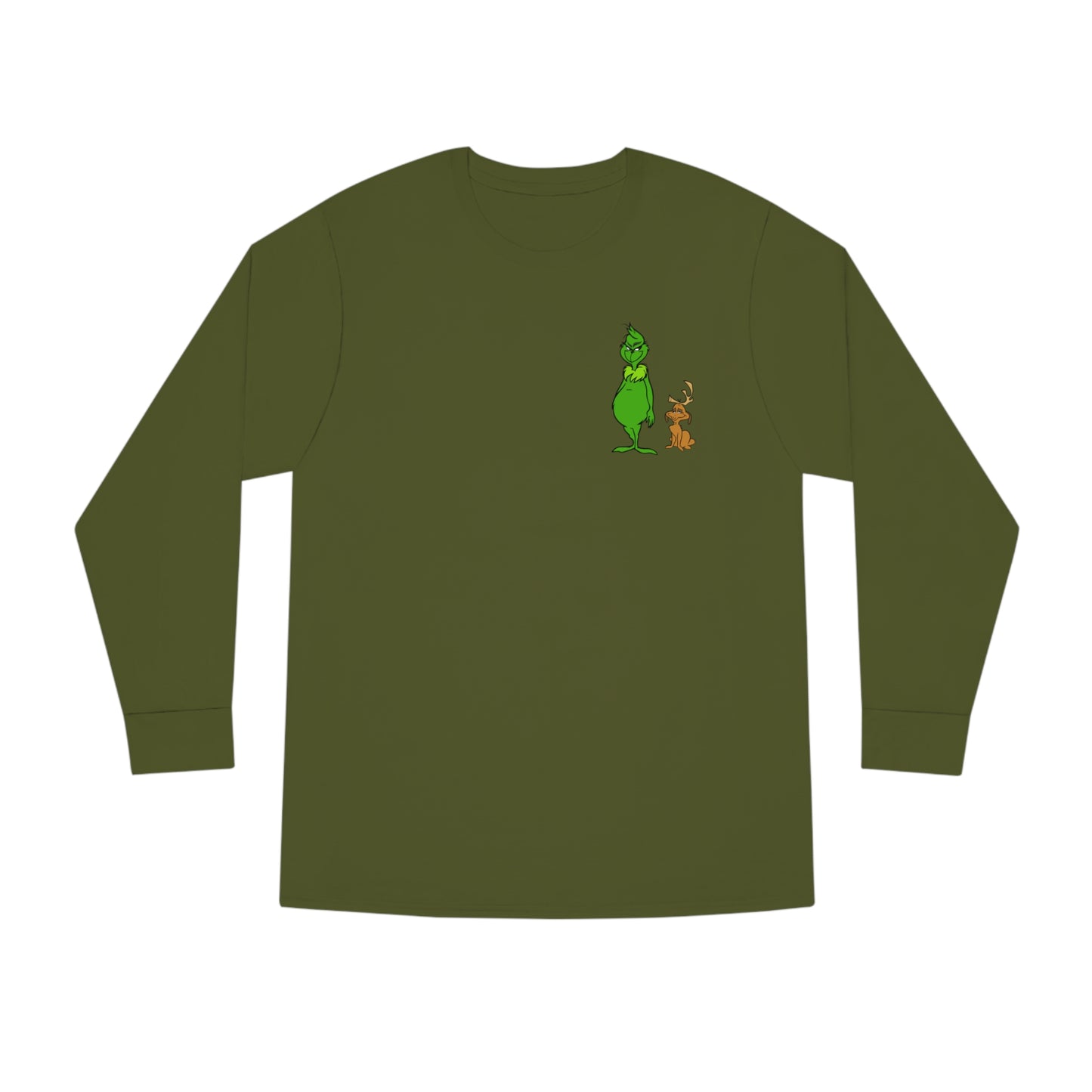 Grinch Maybe Christmas Tree Christmas Long Sleeve T-Shirt