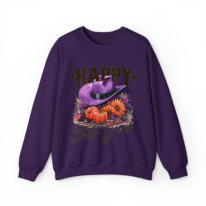 Happy Fall Y'All Halloween Sweatshirt