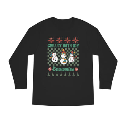 Chillin' With My Snowmies Ugly Sweater Long Sleeve Tee