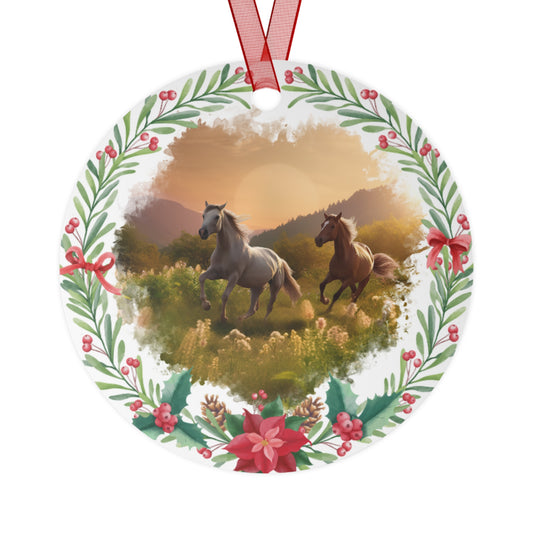 Horses Design 5 Ornament