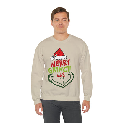 Merry Grinchmas Design 2 Christmas Sweatshirt