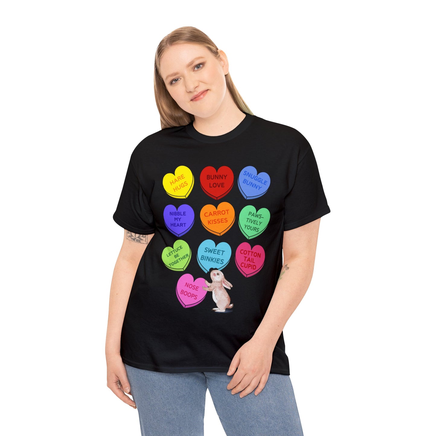 Bunny Sweethearts Valentine Short Sleeve Tee