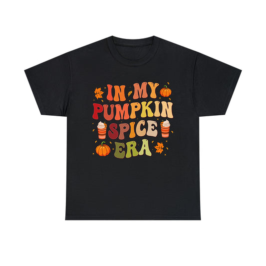 In My Pumpkin Spice Era Fall Halloween Short Sleeve Tee