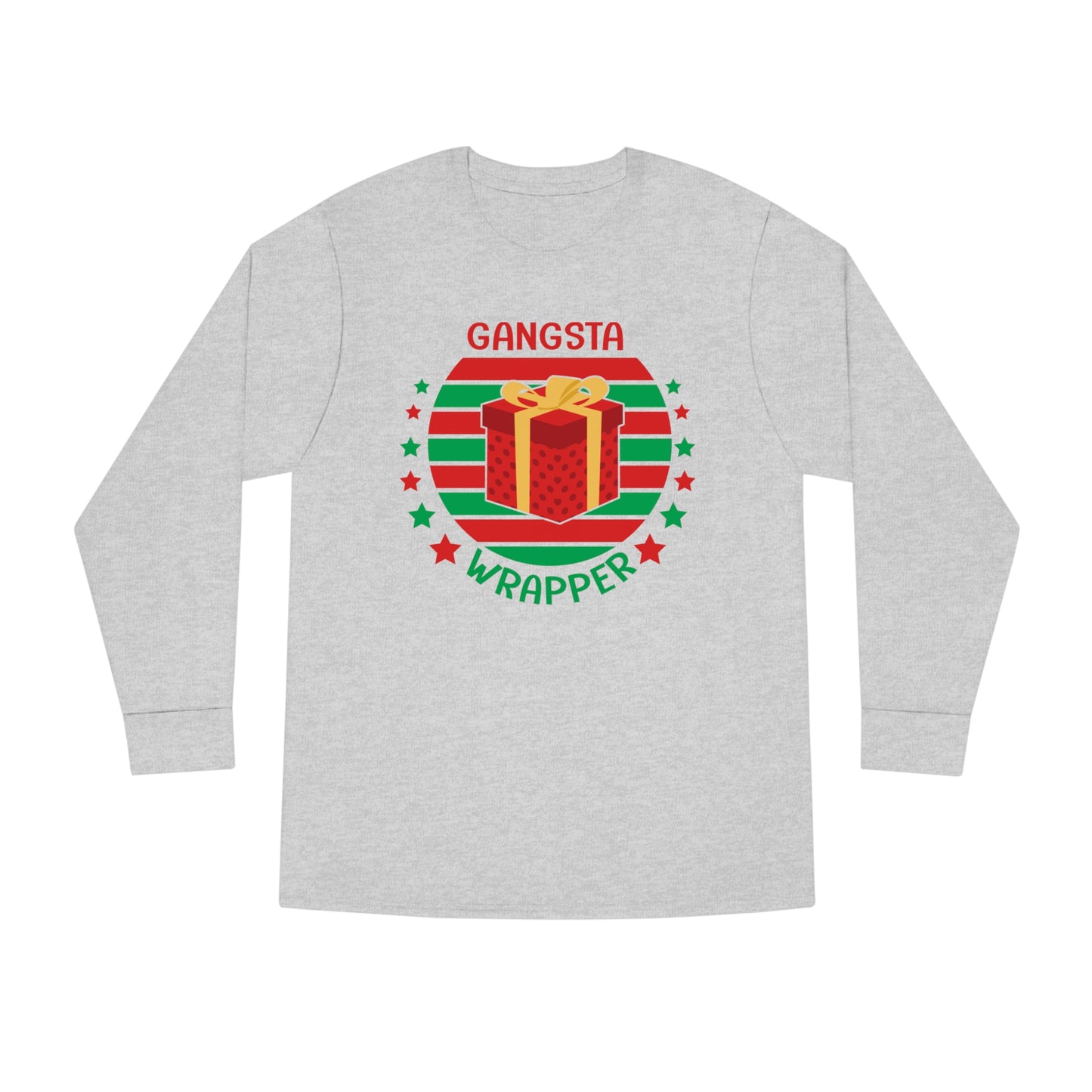 Gangsta Wrapper Christmas Long Sleeve Tee