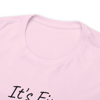 Its Fine Everythings Fine Rabbit Shirt Unisex Heavy Cotton Tee