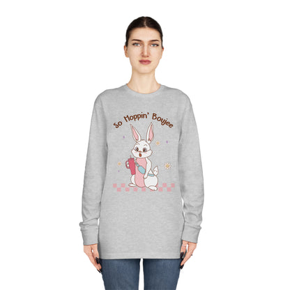 So Hoppin' Boujie Rabbit Easter Long Sleeve T-shirt