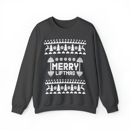Merry Liftmas Christmas Ugly Sweater Sweatshirt