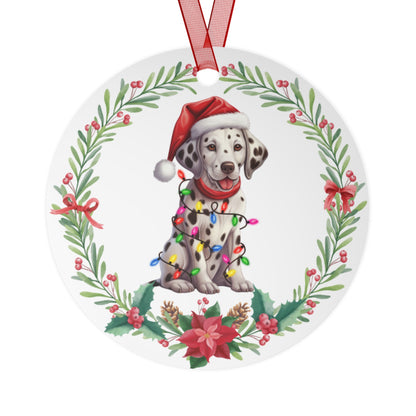 Dalmatian Dog in Lights Ornament