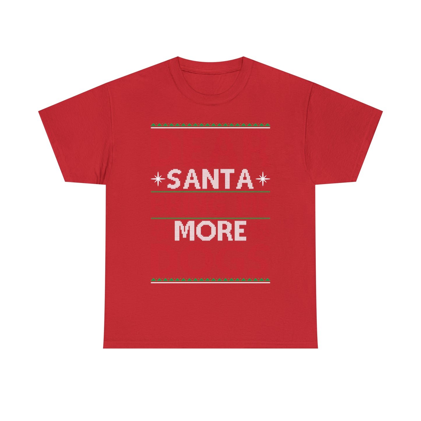 Dear Santa Bring Me More Dogs Christmas Ugly Sweater Short Sleeve Tee