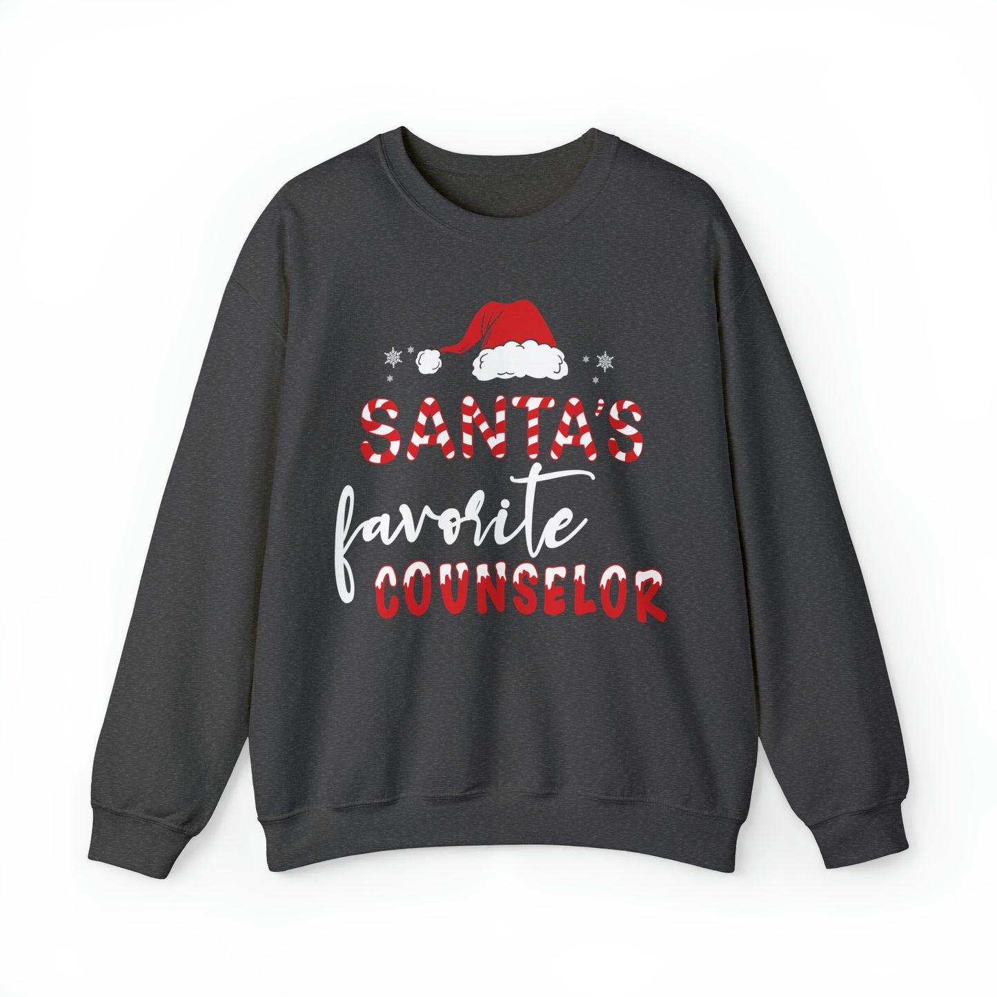 Santa's Favorite Counselor Christmas Sweatshirt