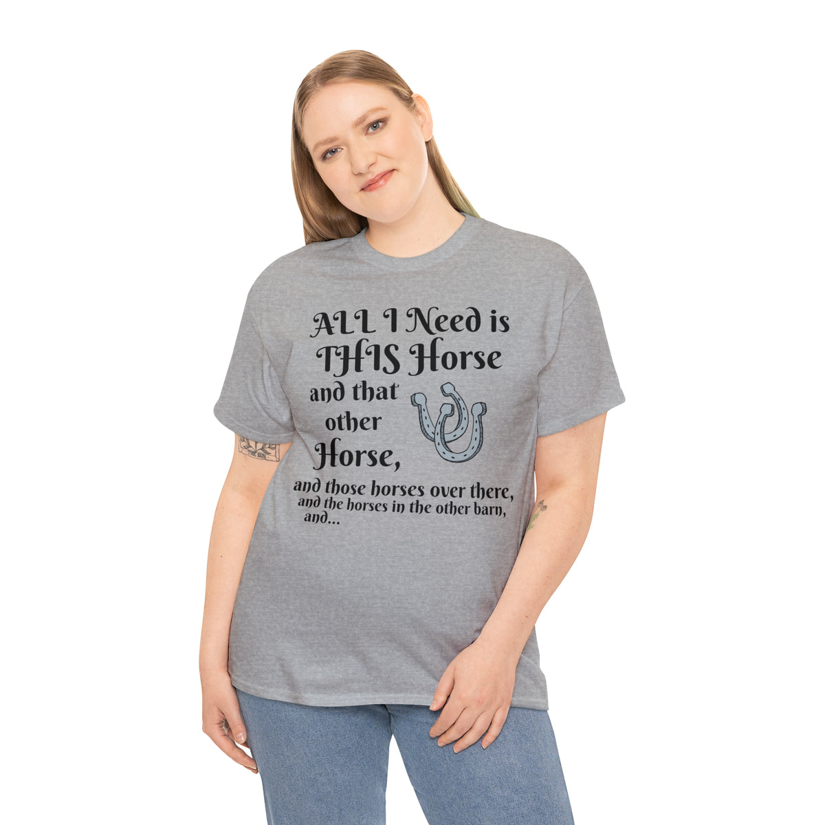 All the horses shirt Unisex Heavy Cotton Tee