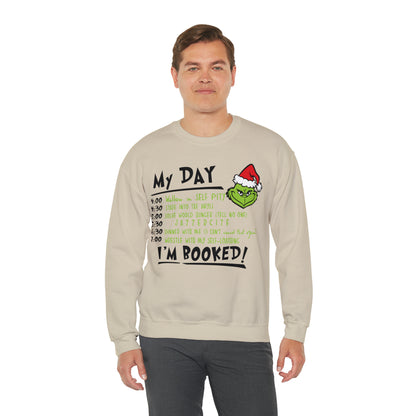 Grinch My Day Christmas Sweatshirt