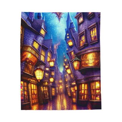 Harry Potter Diagon Alley Blanket