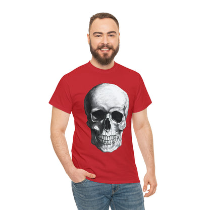 Large Skull Halloween Short Sleeve Tee