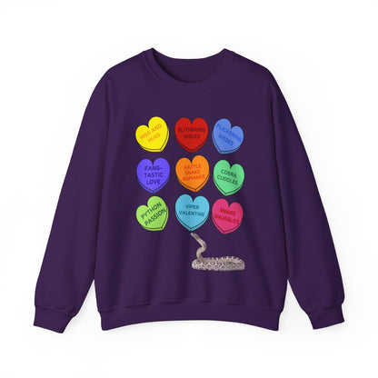 Snake Sweethearts Valentine Sweatshirt