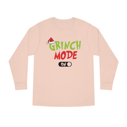 Grinch Mode On Christmas Long Sleeve T-Shirt