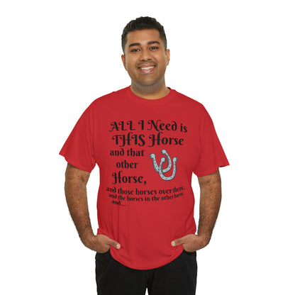 All the horses shirt Unisex Heavy Cotton Tee