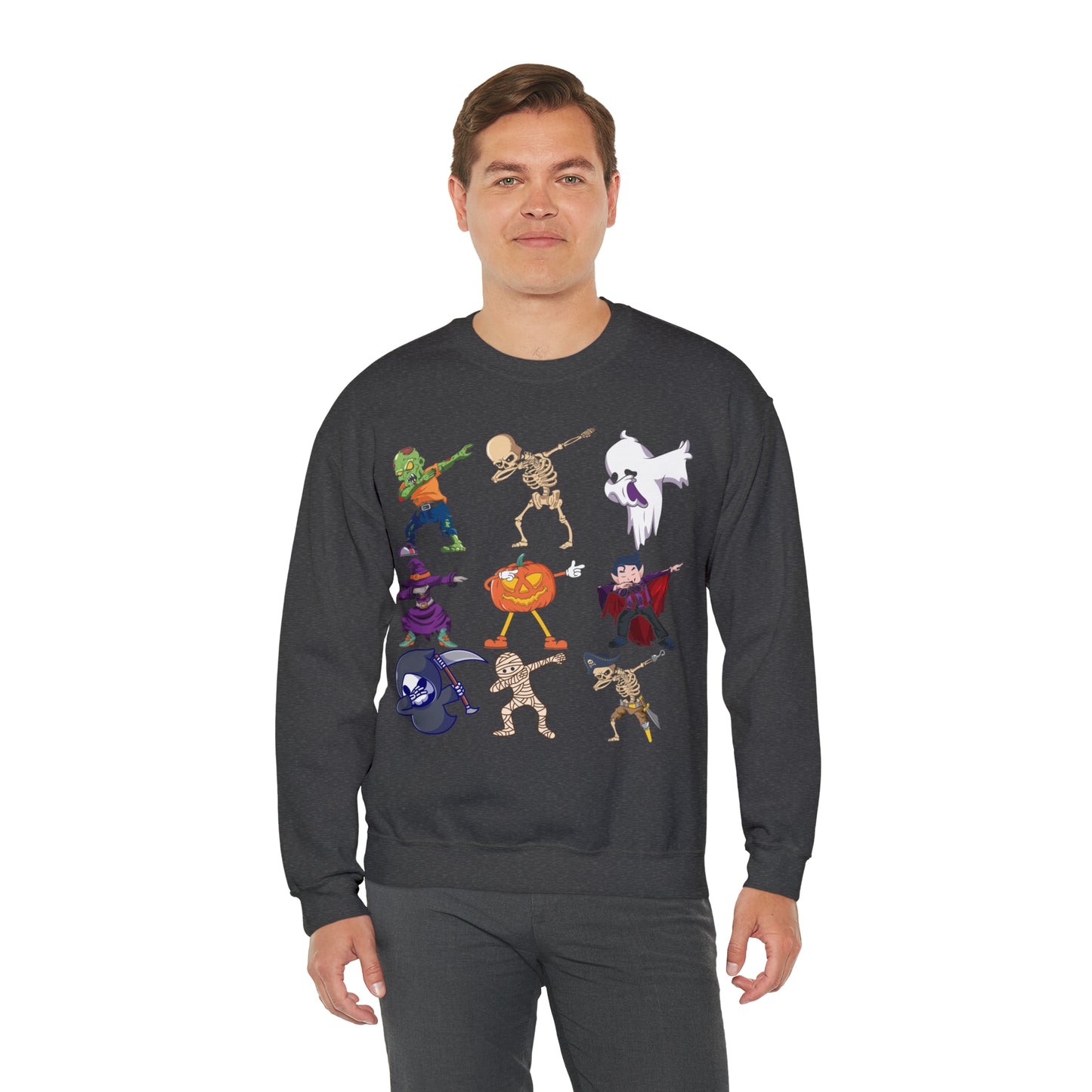 Dabbing Monsters Halloween Sweatshirt