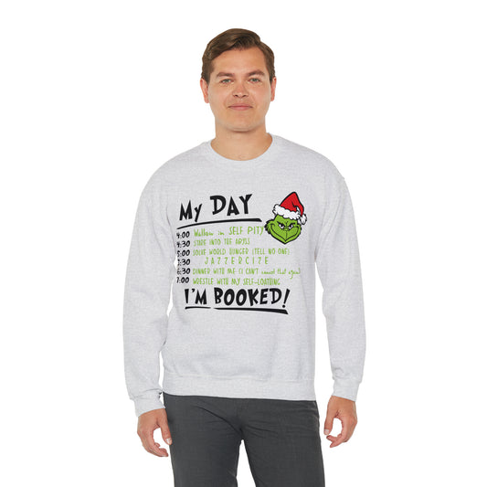 Grinch My Day Christmas Sweatshirt