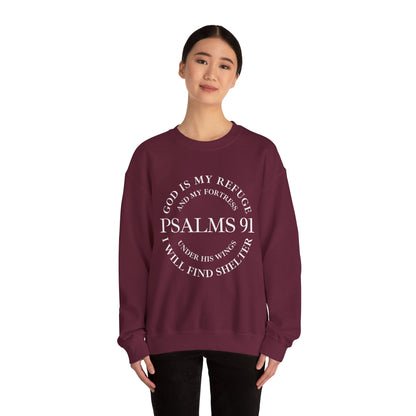 Psalms 91 Sweatshirt