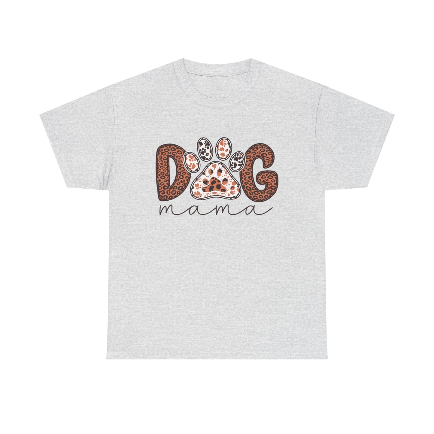 Dog Mama Paw Short Sleeve Tshirt