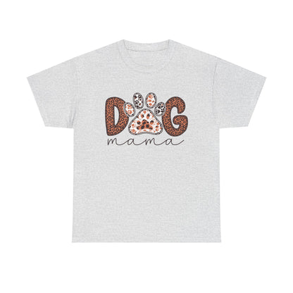 Dog Mama Paw Short Sleeve Tshirt