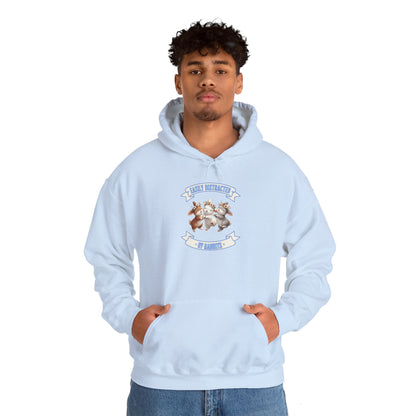 Easily Distracted By Rabbits Pullover Hoodie