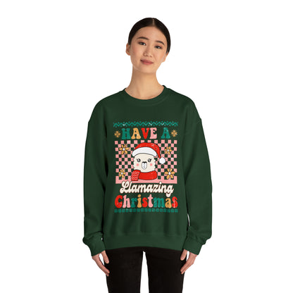 Have a Llamazing Christmas Ugly Sweater Sweatshirt