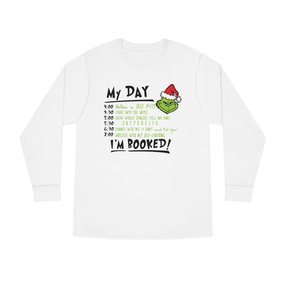 Grinch My Day Christmas Long Sleeve T-Shirt