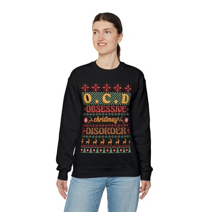 O.C.D. Obsessive Christmas Disorder Ugly Sweater Sweatshirt