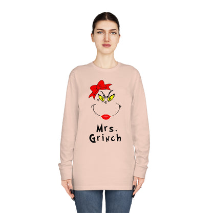 Mrs Grinch Christmas Long Sleeve T-Shirt